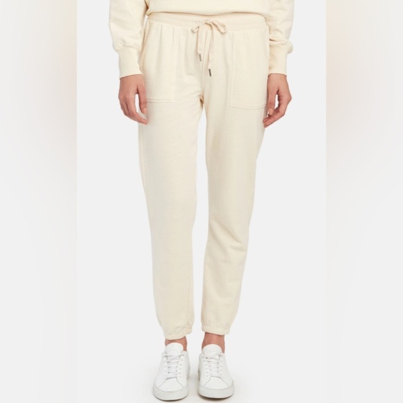 NSF Pants - New NSF Ozzie Porkchop Pocket Sweatpants Jogger Pants French Vanilla NWT Small